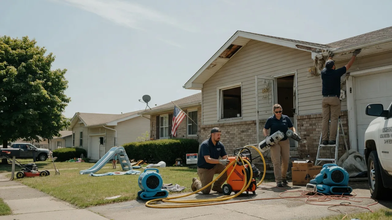 Water Damage Restoration in Milroy, IN near me